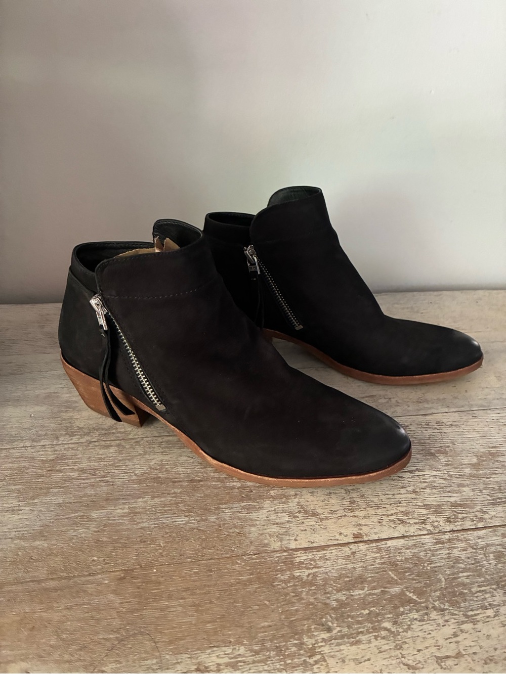 Sam Edelman Packer Ankle Bootie Black Boots Size 8